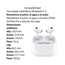 AirPods Pro (2.ª Generación) Apple Con Estuche De Carga MagSafe (USB-C) - Blanco