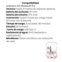 Audífonos Xiaomi Redmi Buds 6 Active - Rosa Transparente