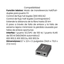 Convertidor Tp-Link Multimedia de Modo Individual de 10/100Mbps
