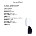 Luz Premium Logitech Litra Glow para Streaming y Iluminación Profesional