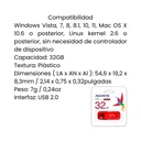 Memoria USB 2.0 ADATA AUV240 32GB Rojo