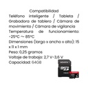 Memoria Micro SD Adata 64GB Clase 10 con Adaptador