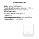 Módem Mercusys  router inalámbrico N ADSL2 + de 300 Mbps
