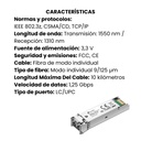 Transceivers Módulo SFP Bi-Direccional 1000Base-BX WDM