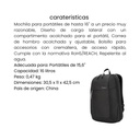 Morral TARGUS Intellect Essentials de 15,6 (negra)