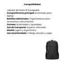 Morral TARGUS Intellect Advanced de 15,6 (negra)