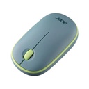 Mouse Acer AMR100 Color Blue inalámbrico de burbuja (1600 DPI/frecuencia inalámbrica de 2,4 GHz/sensor óptico/llave USB)