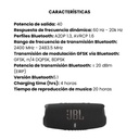 Parlante JBL Portátil Bluetooth Charge 5 - Negro