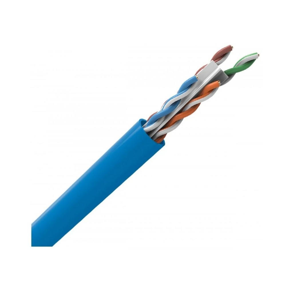 PATCH CORD U/UTP GIGALAN   CAT.6 - LSZH - T568A/B - 1.0m - AZUL