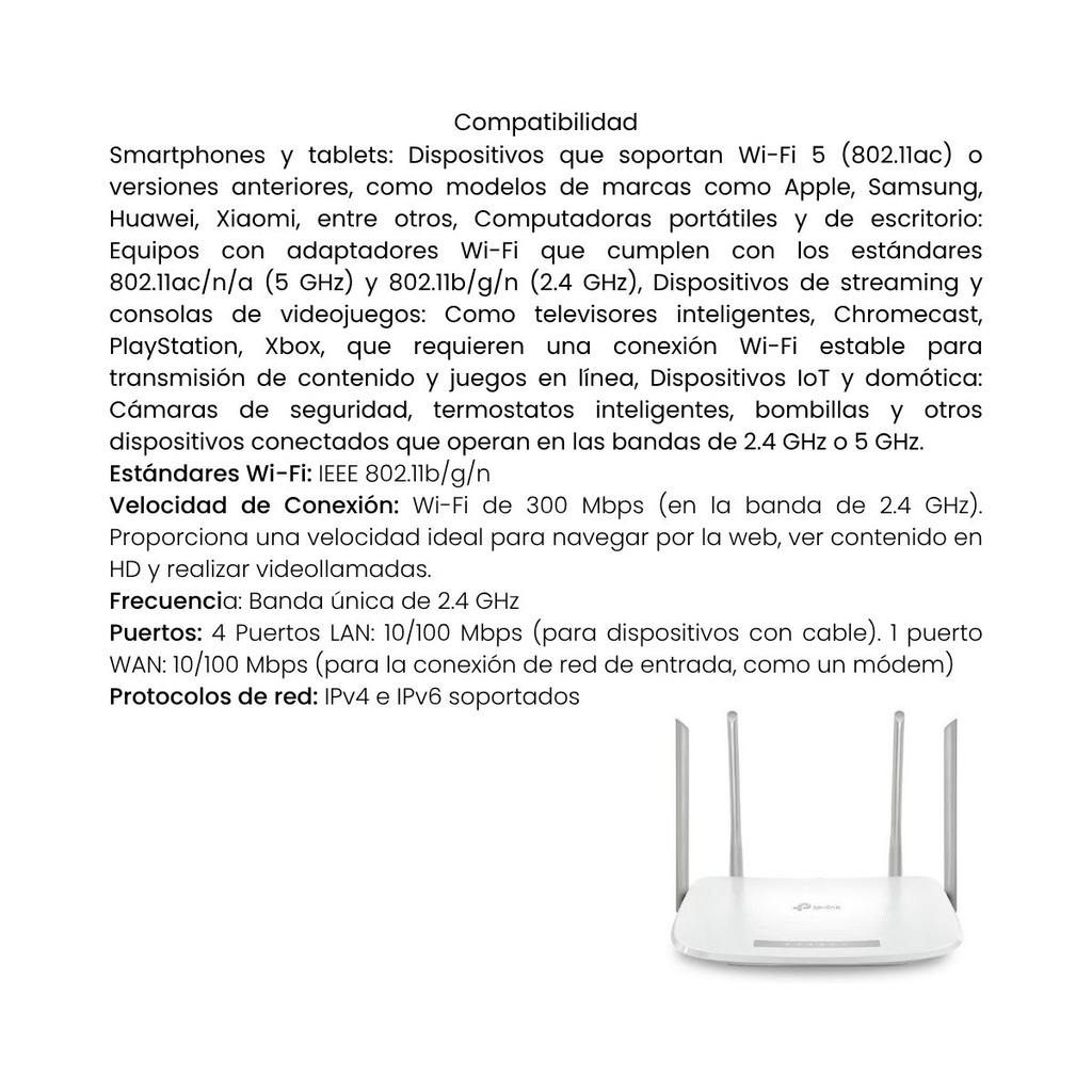 Router tplink AC1200 Dual-Band Wi-Fi