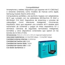 Router TPLINK Inalámbrico doble banda AC 1200