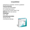 Router Tp-Link Wifi Malla Doble Banda  AC1200 Blanco