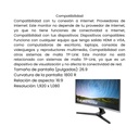 Monitor Curvo Samsung 27 Pulgadas Full HD - Azul Oscuro