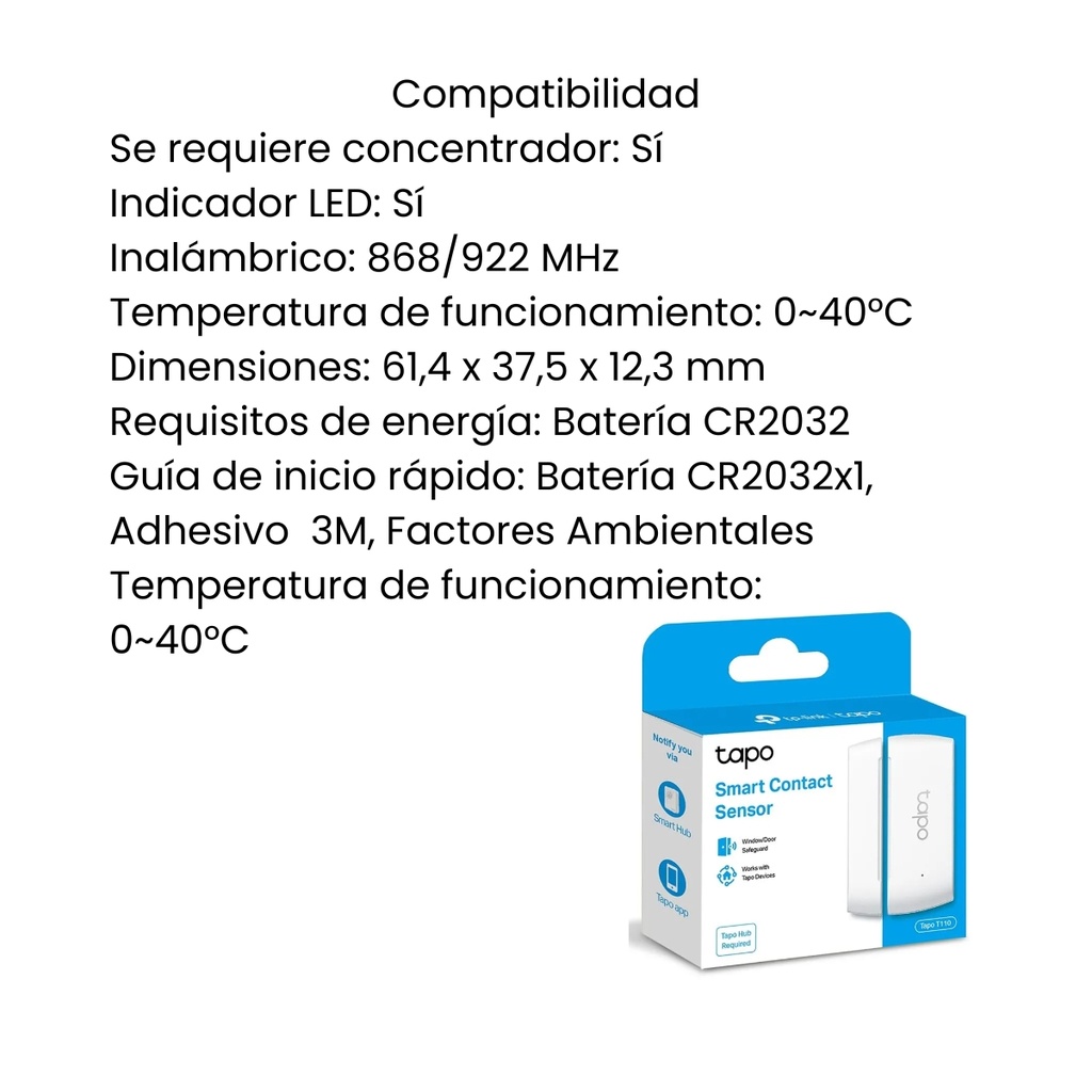 Sensor de Contacto Inteligente