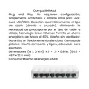 Switch TPLINK 8 Puertos 10/100 - Blanco