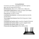 Router Inalámbrico TP-LINK Archer AX23 Wi-Fi 6 Dos Bandas Gigabit