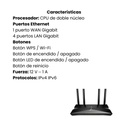 Router Inalámbrico TP-LINK Archer AX23 Wi-Fi 6 Dos Bandas Gigabit
