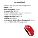 Mouse Genius Dx-120 USB Alámbrico Rojo