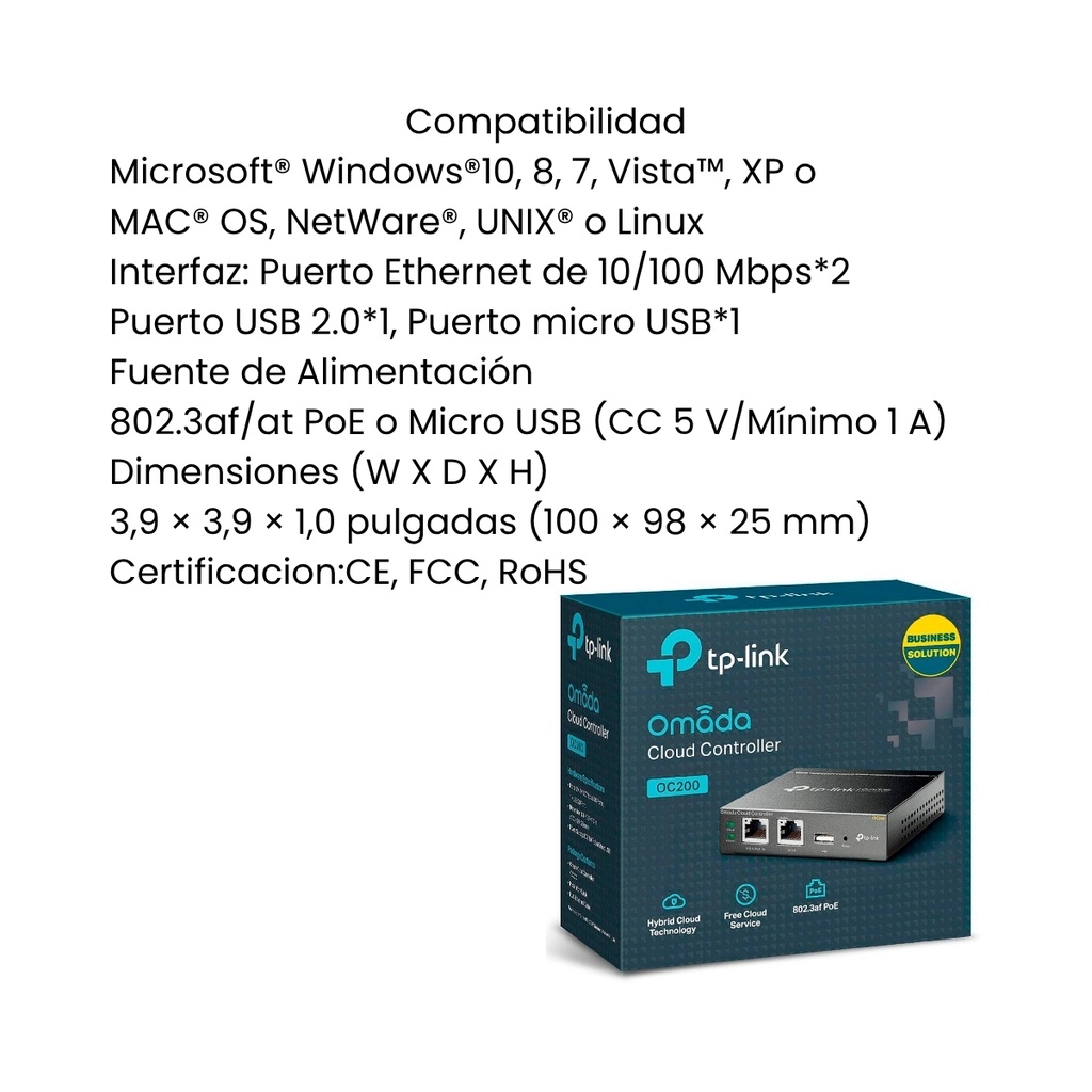 Contraldora TP LINK Contraldora EAP
