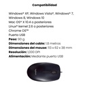Mouse Alámbrico Logitech M90 USB Compatible Win Y Mac - Negro