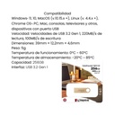 Memoria USB 3.2 Kingston De Metal 256GB Gen 1 Datatraveler Se9 G3