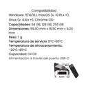 Memoria USB Kingston Datatraveler 70 Negro