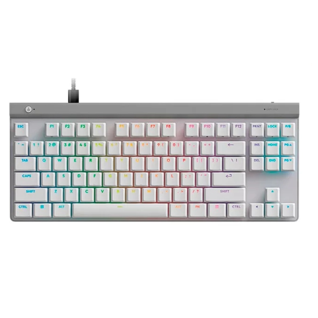 Teclado Gaming Logitech G515 TKL Blanco/Mecánico/USB