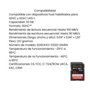 Tarjeta De Memoria Sandisk Secure Digital Extreme Pro 32Gb SDhc Uhs-I Card 100 Mb/S C10,U3,V30