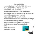 Router TPLINK Inalámbrico de Alta Potencia 300Mbps - Negro