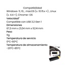 Memoria USB 3.2 Kingston 128GB  Gen1 Datatraveler Exodia (Negro + Amarillo)