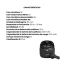 Aufifonos JBL Tune Flex  Negros