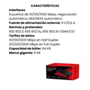 Switch MERCUSYS de Escritorio de 8 Puertos Gigabit, Caja Plástica