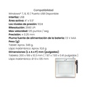 Tabla Digitalizadora Genius Easypen l405x - Plateado