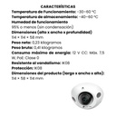 Cámara de Seguridad TP-Link VIGI C230I Mini Domo 3MP Lente 2.8mm