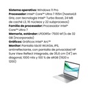Portátil HP PB460G11 Core Ultra7-155U RAM 16GB SSD 1T W10 Pro Plateado