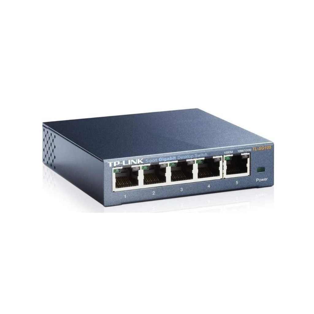 Switch Tp-link No Administrable 5 Puertos de 10/100/1000Mbps