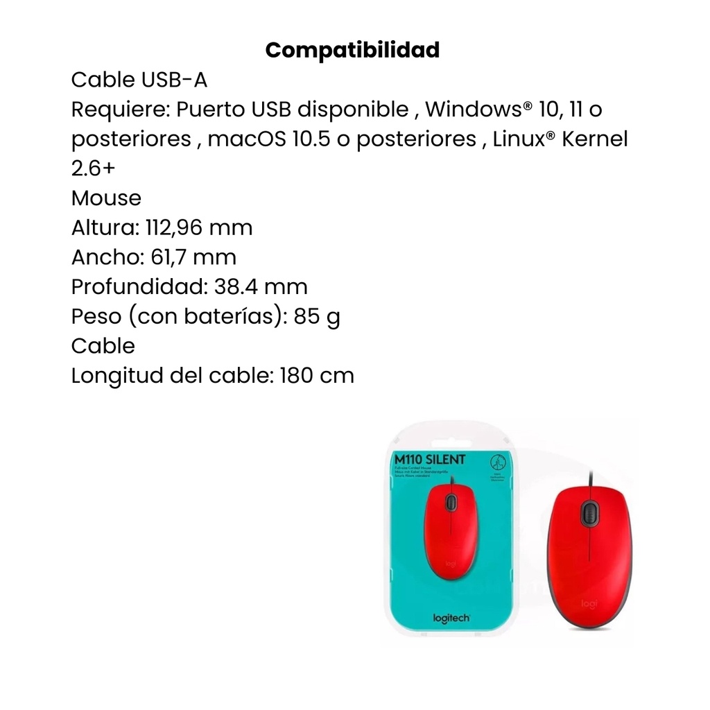 Mouse inalámbrico Logitech g PRO X Superlight Rojo