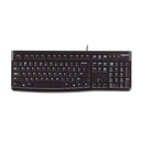 Additional Image for Teclado LOGITECH K120 QWERTY COLOR  Negro