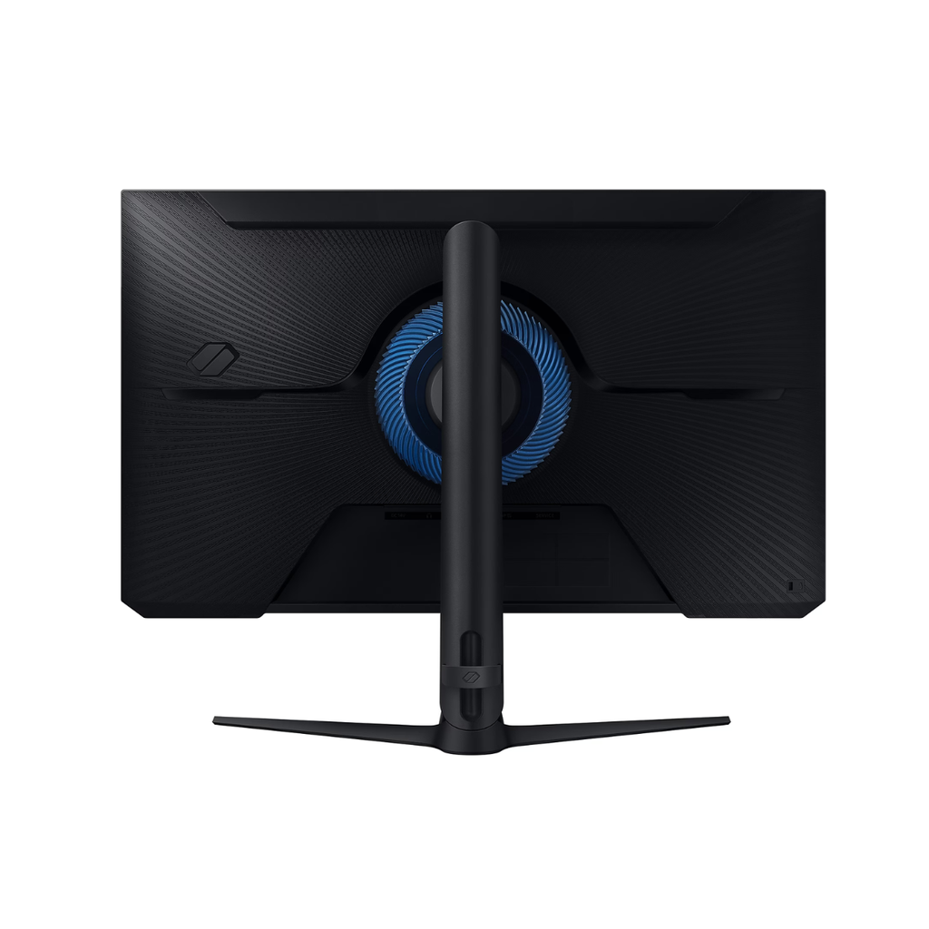 Monitor Samsung  plano gamer Odyssey G3 27" Panel  VA  Color Negro, Brillo: 250cd/m2 16:9,  Res: 1920X1080, TR: 1 ms 180 HZ Eye Saver Mode, Flicker Free, Windows Certification,  FreeSync Premium,Pantalla VESA HDR 400, Conectividad: Display Port 1.4, HDMI 2.0, USB service   Auriculares - Vesa, 75*75, Incluye (Cable DP) 3 años de Garantia