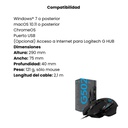 Mouse Gamer Alámbrico Logitech G502 HERO - Negro
