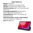 Tablet Lenovo M11 TB330XU Pantalla 11" Conectividad LTE Memoria 8GB + Almacenamiento 128GB Color Luna Grey Incluye Folio Case + Lenovo Tab Pen Plus