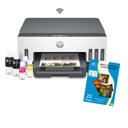 Impresora Multifuncional Hp 790 Wifi Blanca + Resma Papel Fotográfico