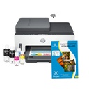 Impresora Multifuncional Hp 750 wifi + Resma Papel Fotográfico 