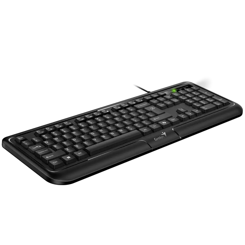 Teclado Clásico Genius KB-118 II,SP,USB,BLK / Interfaz USB