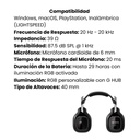 Auriculares Inalámbrica LOGITECH G733 Negro