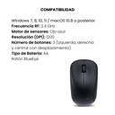 Mouse Genius Inalámbrico 2.4 G NX 7000 - Negro