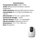 Cámara IMOU IP Ranger 2 De 5MP/3K 25FPS 3,6mm Wifi 2.4GHZ H.265, Visión Nocturna. IR10M Audio 2Vías, MicroSD Hasta 256GB, Detección De Movimiento, USB-C