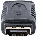Adaptador StarTech HDMI Hembra A Hembra Para Unir 2 Cables, Molde De PVC, Conectores Recubiertos En Oro, Garantía De Por Vida