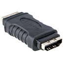 Adaptador StarTech HDMI Hembra A Hembra Para Unir 2 Cables, Molde De PVC, Conectores Recubiertos En Oro, Garantía De Por Vida