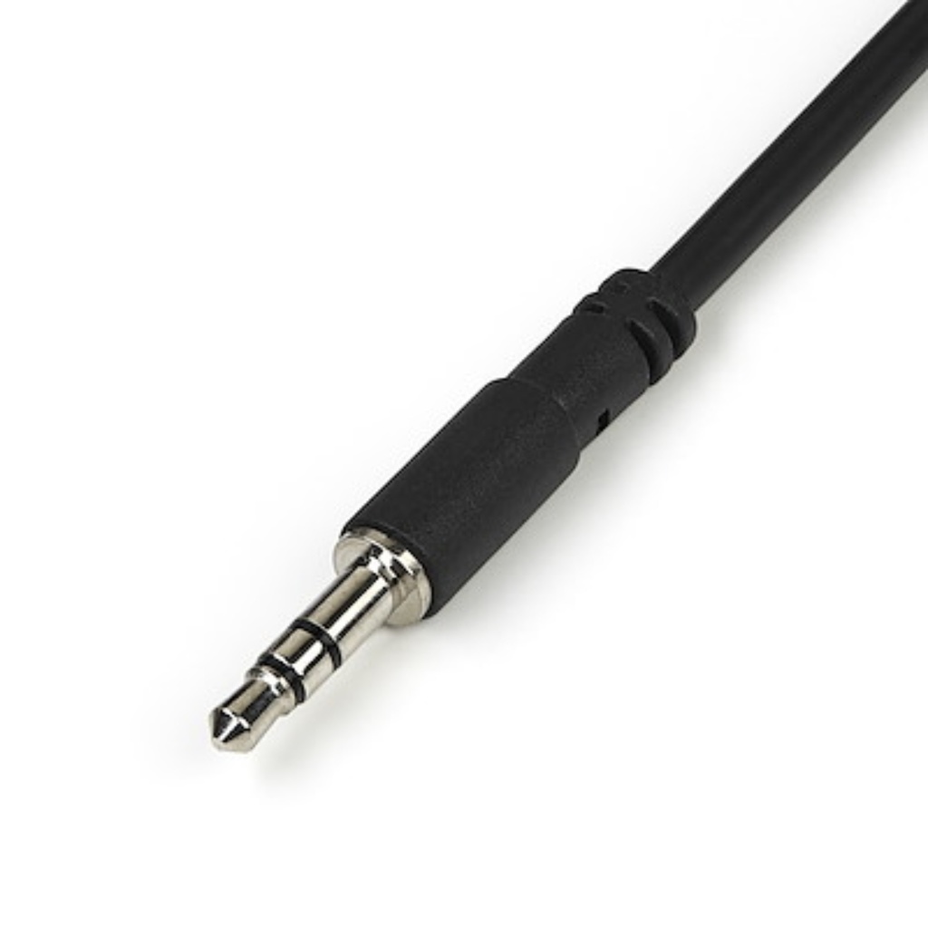 Adaptador StarTech Divisor De Audífonos Mini-Jack 3,5mm 3 Pines Macho A 2x Mini-Jack 3 Pines Hembra, Garantía De Por Vida